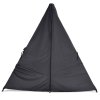 1 Black Hangout Stand Weather Cover plachta proti dešti Hamaka eu