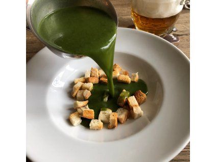 polévka medvědí česnek