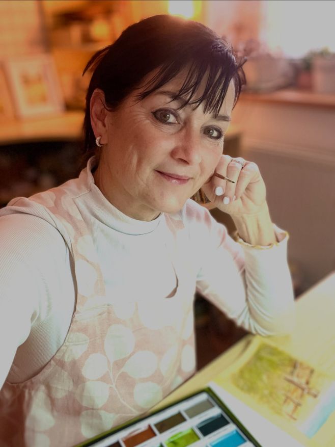 🧡 Když se najdeš … 🧡 Autenticita … 🧡 Moje romantická duše v otisku akvarelových obrázků 🎨🖼️ … #love #art #romantic #rustik...