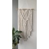 Nástěnné macramé ecru
