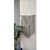 Nástěnné macramé lněné