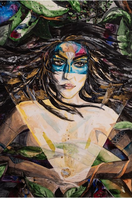 Obraz - element Země - výřez