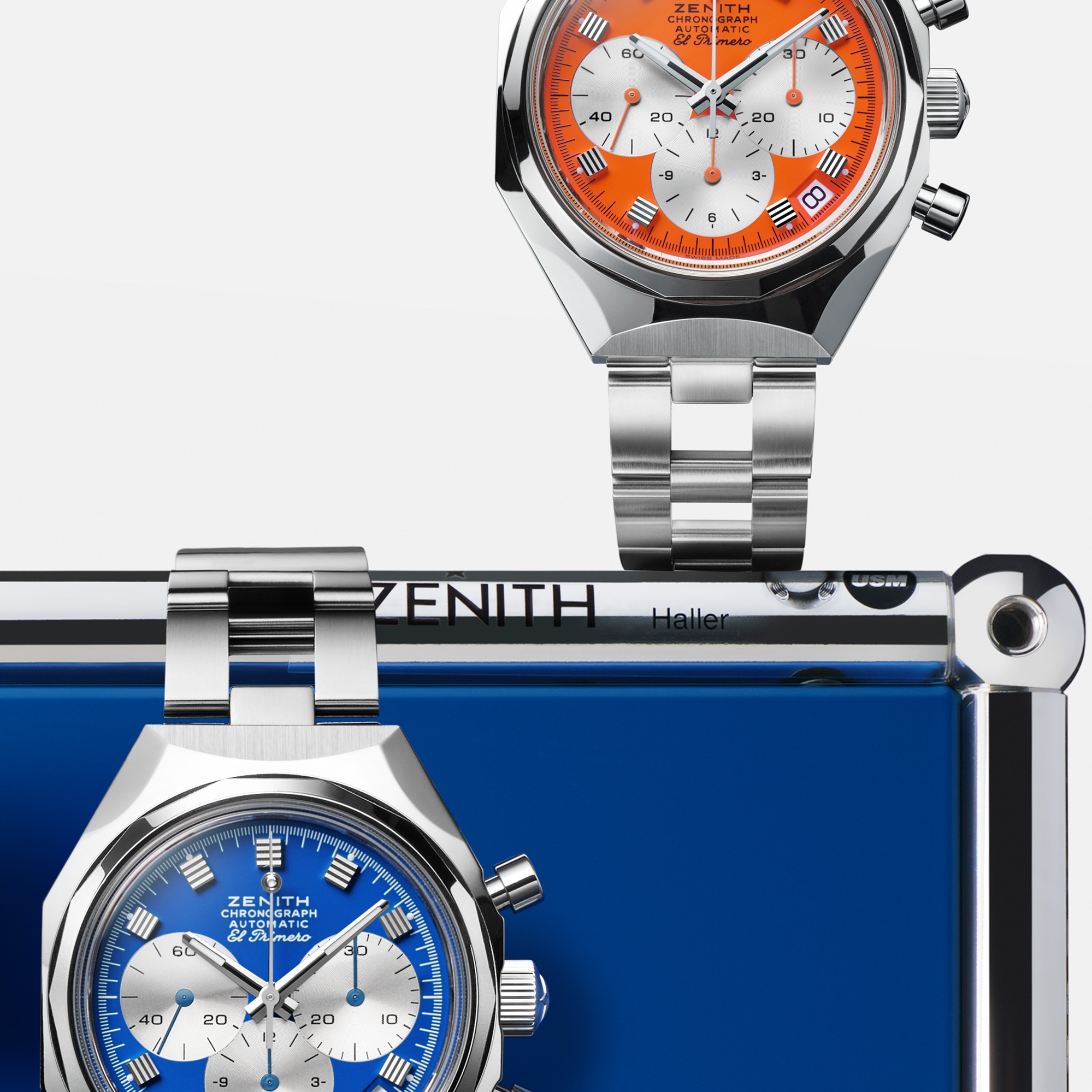 ZENITH a USM: Dva švýcarské symboly designu a preciznosti se spojují, aby oslavily kreativitu 60. let exkluzivní kolekcí