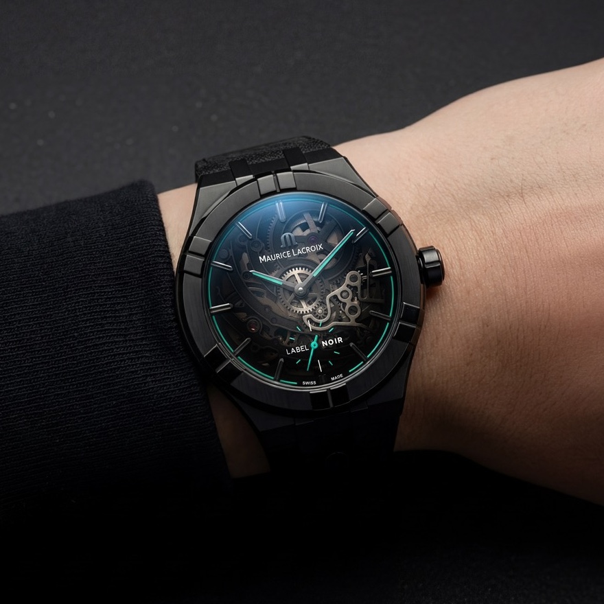 Maurice Lacroix × Label Noir