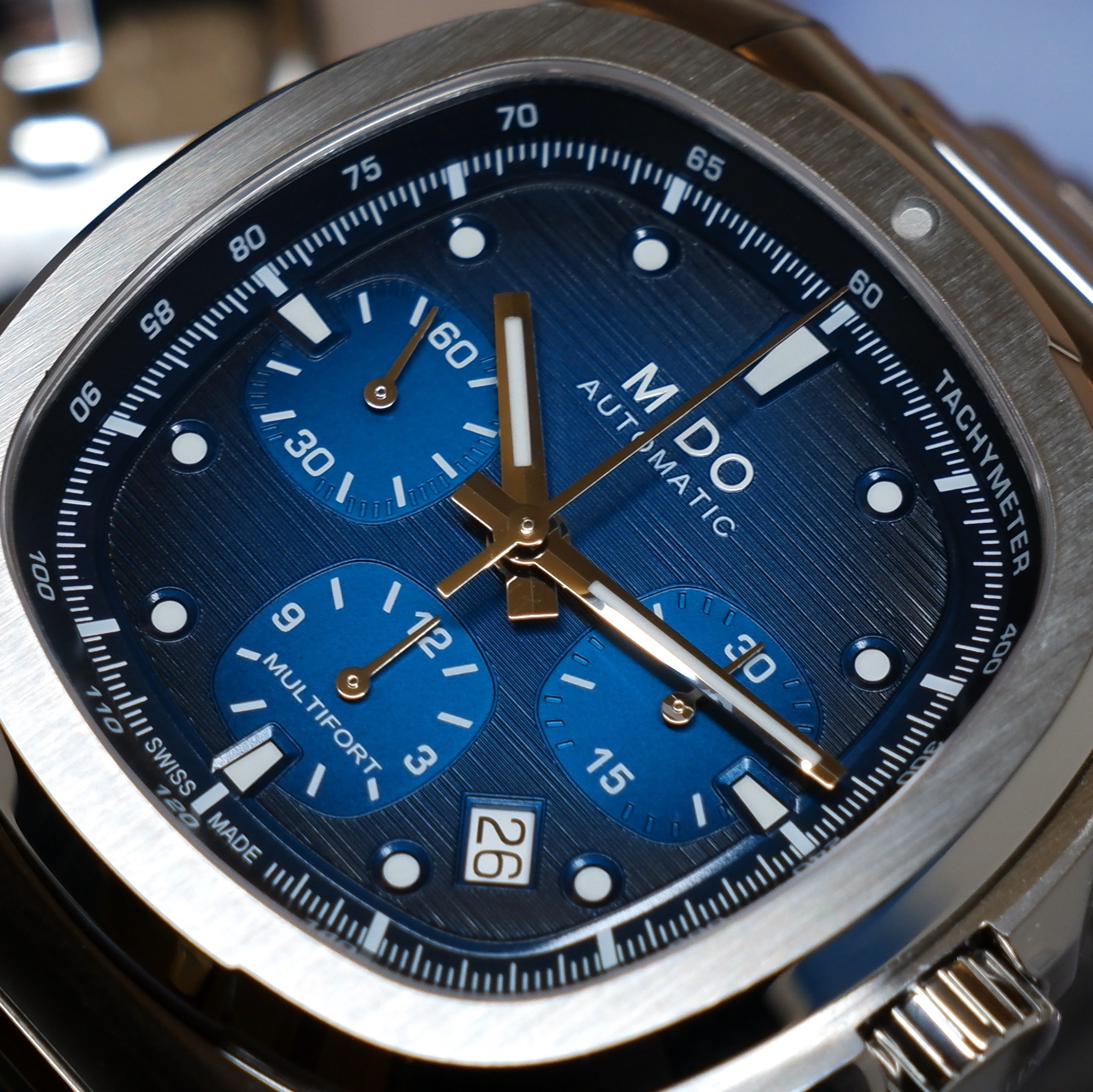 Multifort TV Chronograph: Odvážný design pro moderní dobu