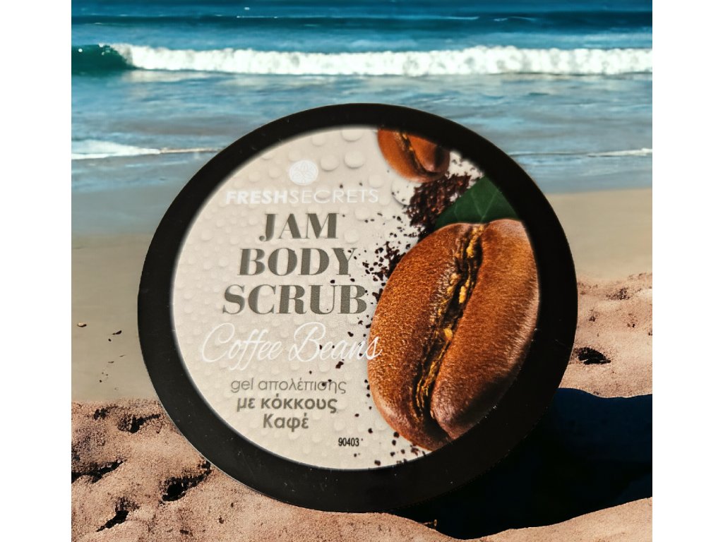 JAM body scrub tělový peeling s kávou