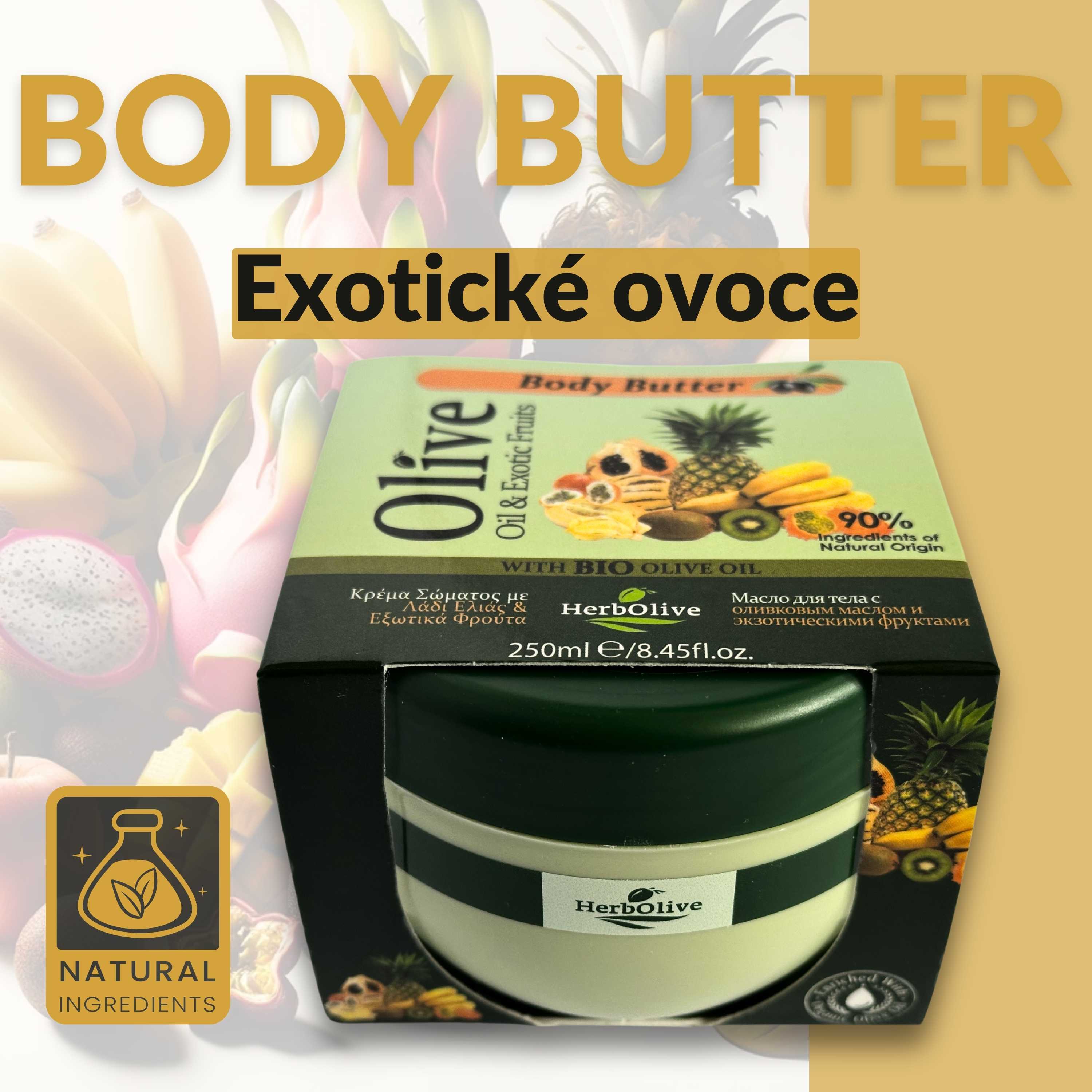 Body butter exotické ovoce