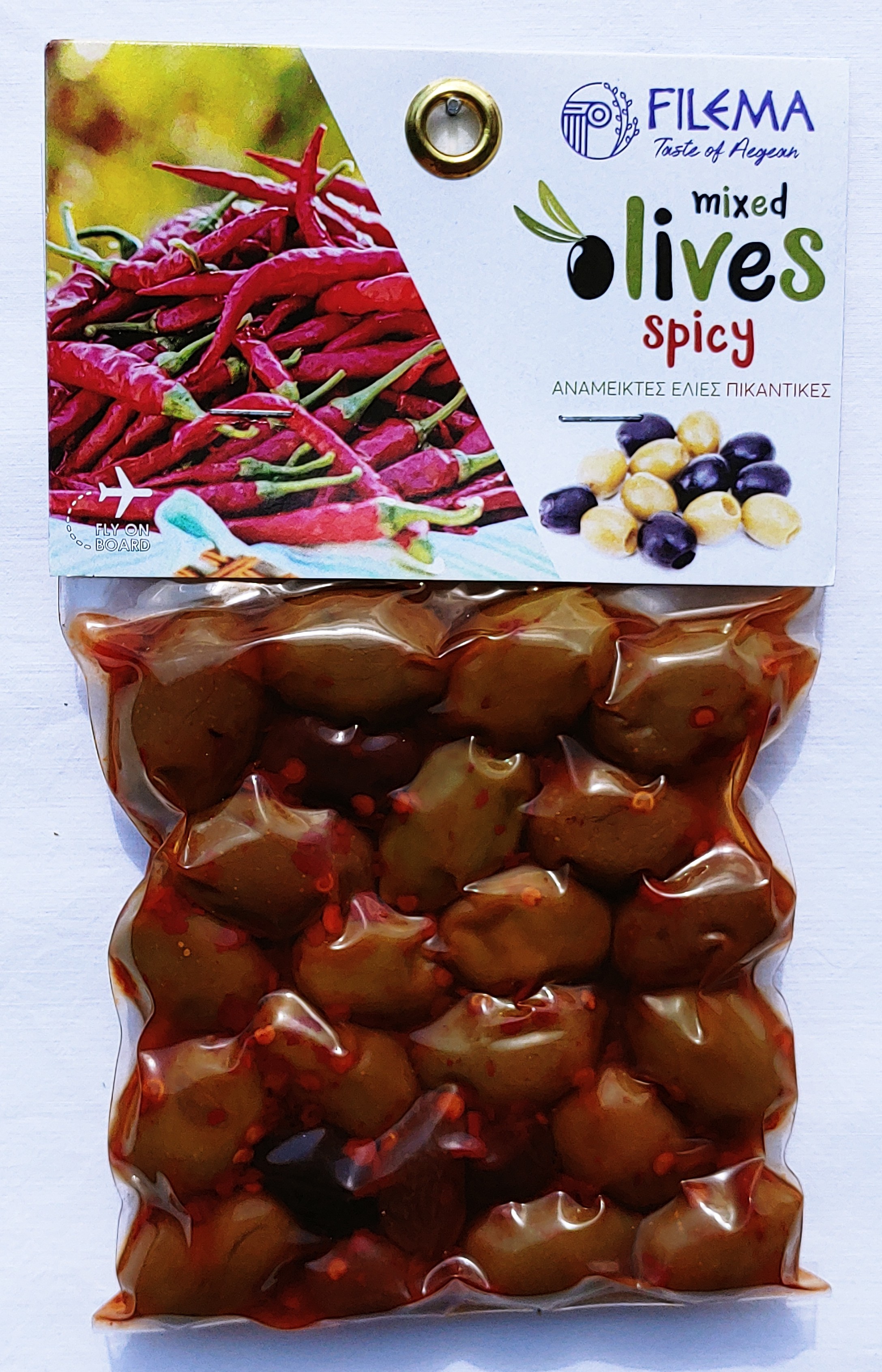 Míchané olivy pikantní