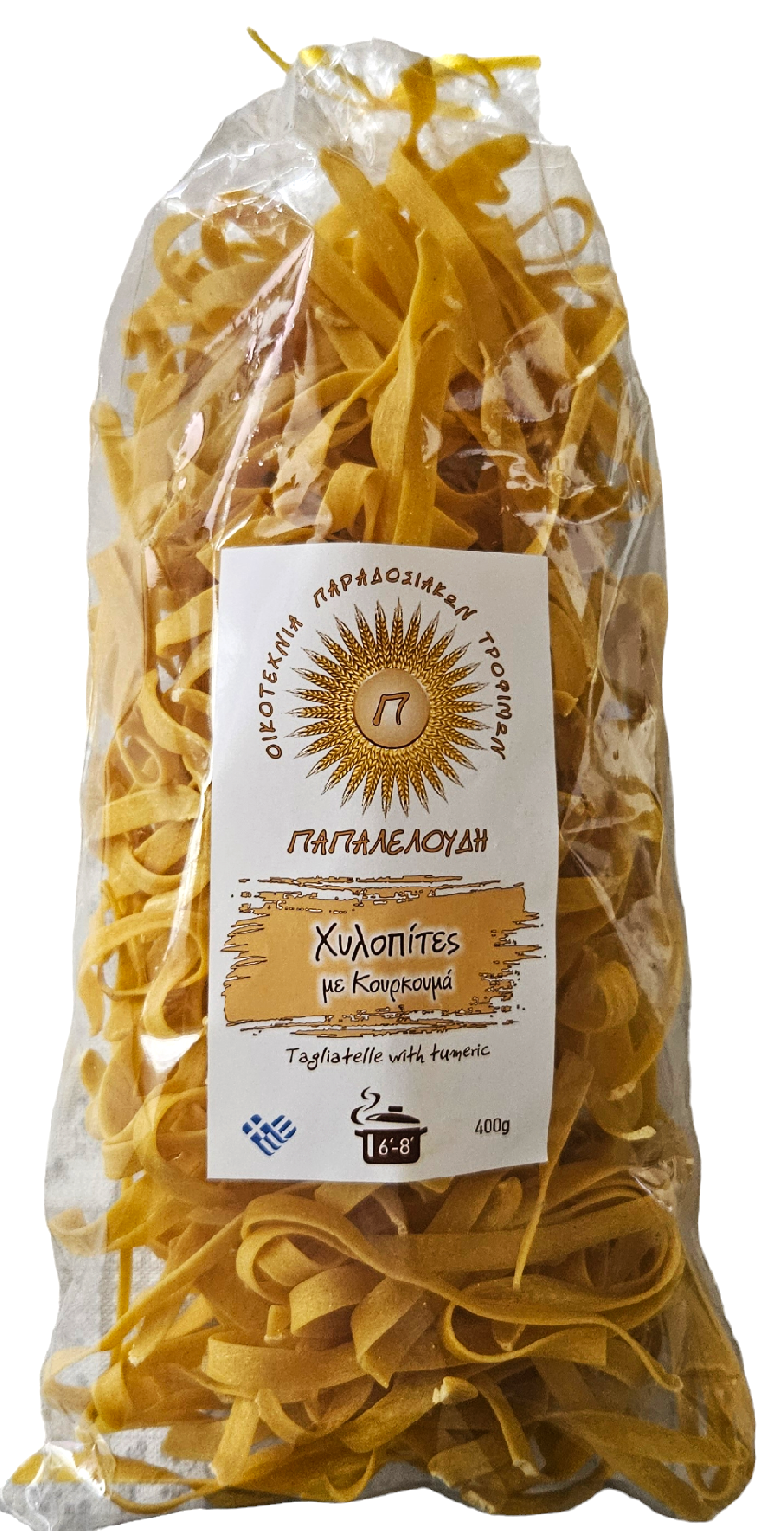 Tagliatelle s kurkumou