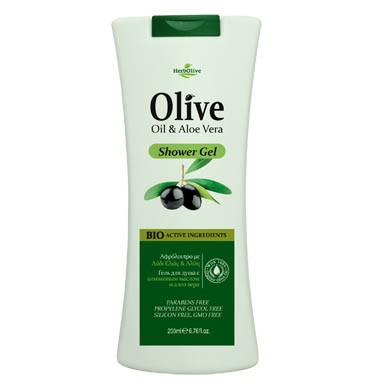 Sprchový gel s olivovým olejem a aloe vera