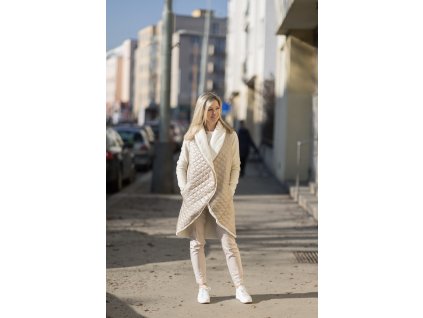 Vesta chlupatá béžová