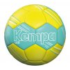 KEMPA házenkářský míč LEO - žlutá - tyrkysově modrá