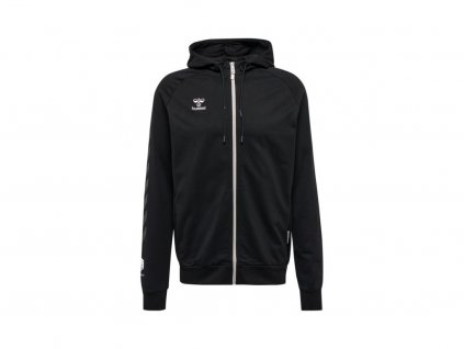 Hummel GRID COTTON ZIP HOODIE MEN  Pánská mikina  s kapucí na zip Hummel