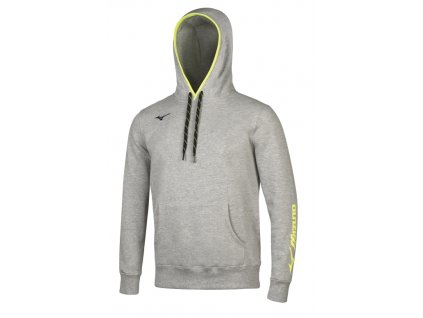 MIZUNO mikina SWEAT HOODIE MEN  Pánská mikina s kapucí Mizuno