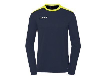 EMOTION 27 LONGSLEEVE (Barva fluo yellow/navy, Velikost XL)