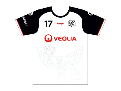 ZÁPASOVÝ DRES SK HÁZENÁ POLANKA NAD ODROU 2 (Barva ČERNÁ, Střih Pánský, Velikost XXS)