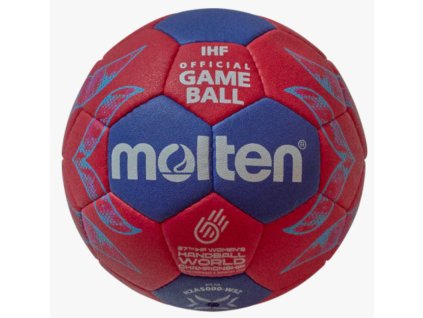 Molten házenkářský míč H2A5000-W5Z červeno-modrý  Házenkářský míč Molten