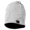 BEANIE (Barva  light grey mélange/black, Velikost one size)