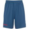 PLAYER SHORTS (Barva ice grey/fluo red, Velikost XL)