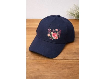 Tmavě modrá  kšiltovka na jaro