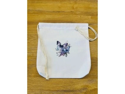 Plátěný pytlík ruční šití