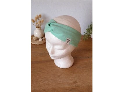 Tyrkysová čelenka pro ženy