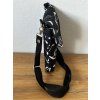 Crossbody kabelka s notami handmade