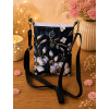 Crossbody s motýlkem v modré