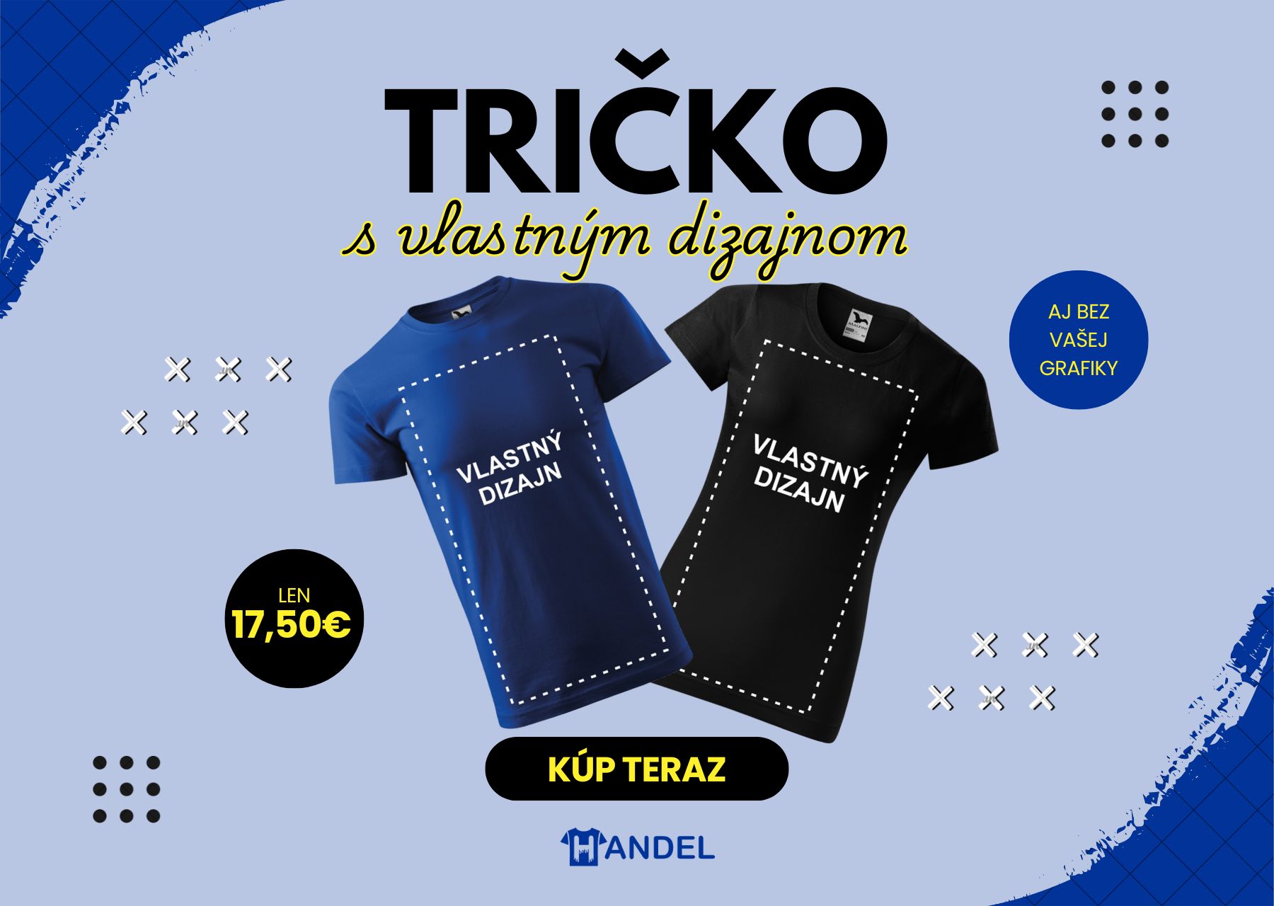 Tričko s vlastným dizajnom