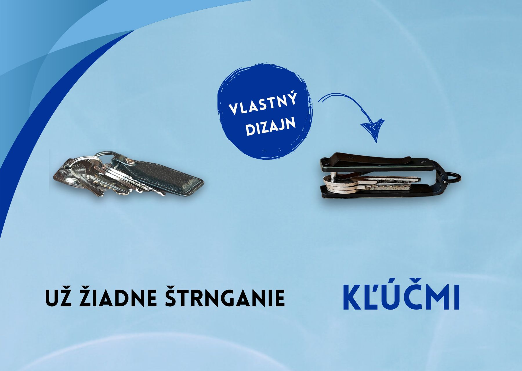 Už žiadne štrnagnie kľúčmi - organizéry na kľúce