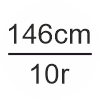 146cm/10r
