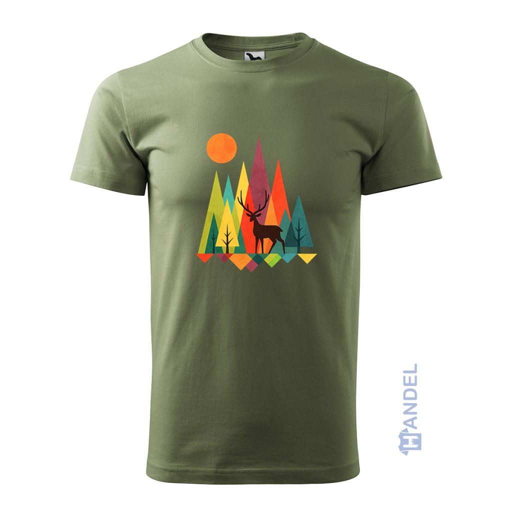 panske_tricko_s_potlacou_divoka-harmonia_farba_khaki_100_bavlna