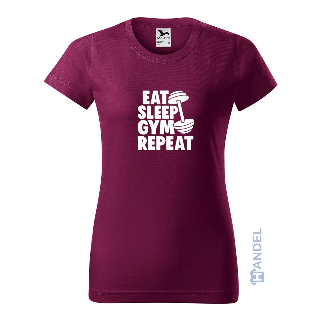 damske_tricko_s_potlacou_eat-sleep-gym-repeat_farba_fuchsiova_100_bavlna