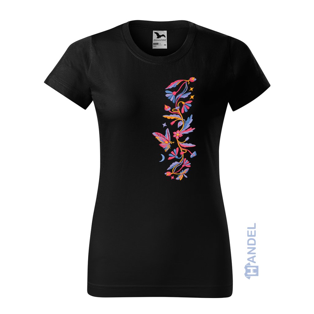 damske_tricko_basic_134_s_potlacou_ludovy-ornament_farba_cierna