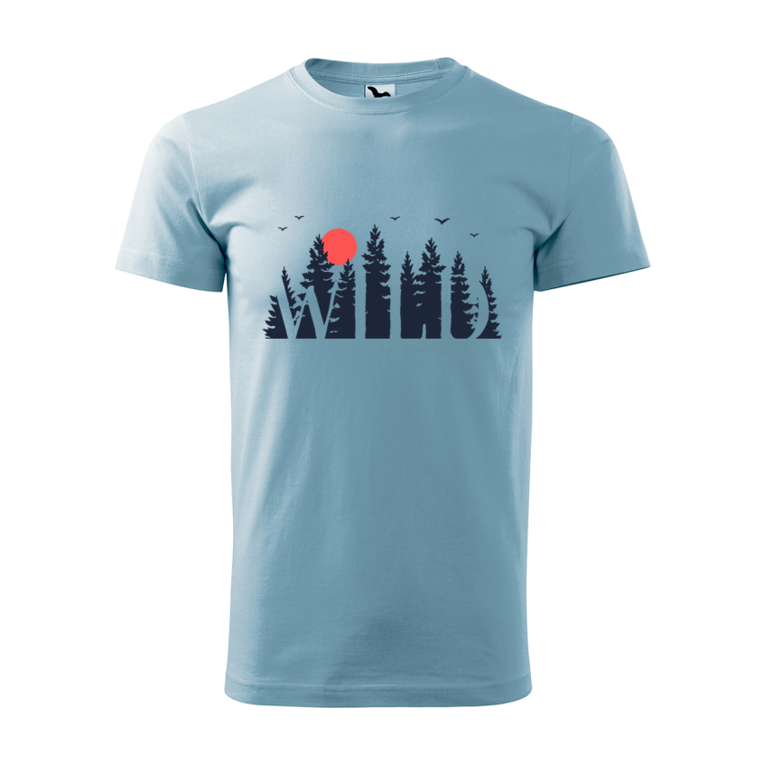 panske_tricko_s_potlacou_wild_farba_nebeska-modra_100_bavlna