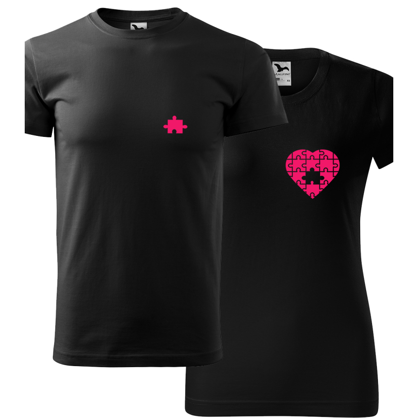 párové tričko chýbal mi kúsok