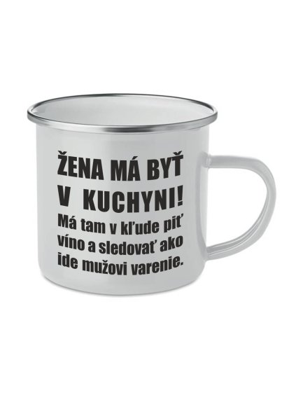 422 Žena má byť v kuchyni biely