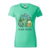 damske tricko basic 134 s potlacou idealne spojenie farba matova