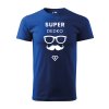 panske_tricko_basic_129_s_potlacou_super-dedko_farba_kralovska-modra