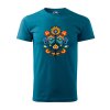 panske_tricko_basic_129_s_potlacou_folklorna-kvetina_farba_benzinovomodra