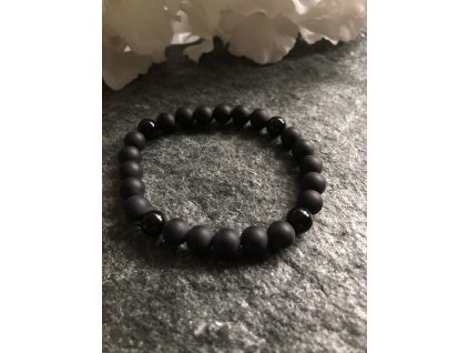 Luxusní náramek Onyx PÁNSKÝ