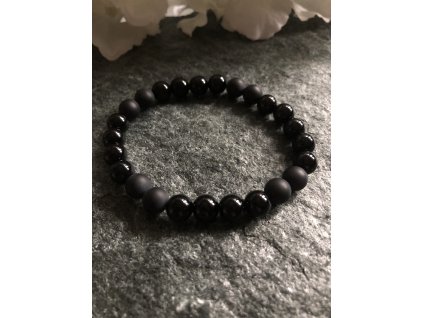 Luxusní náramek Onyx PÁNSKÝ