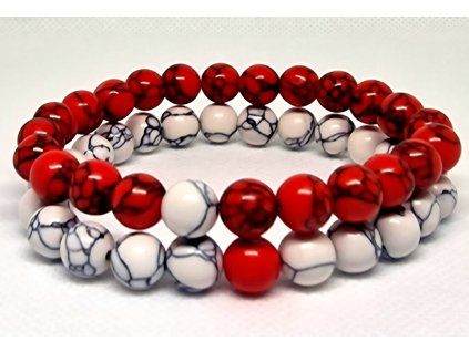 Sada náramků z korálků