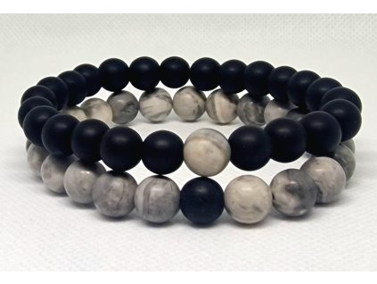 Sada náramků z korálků