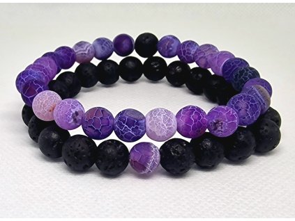 Sada náramků z korálků