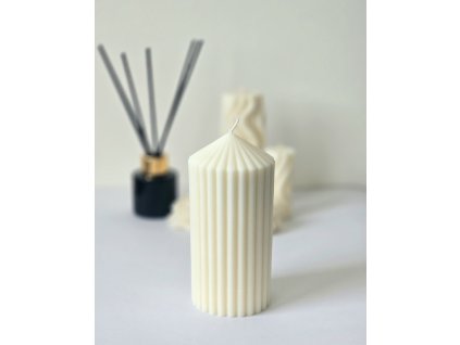 Sójová svíčka „Eterna“ – Minimalistická elegance ✨🕯️