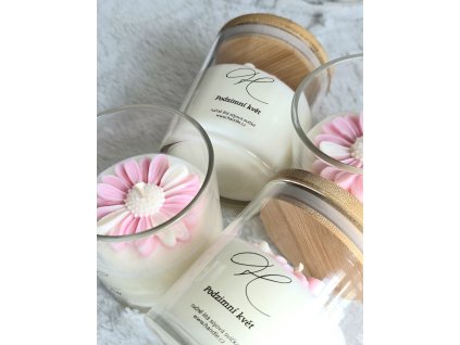 Sójová svíčka - Podzimní květ