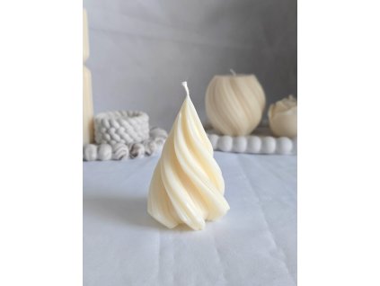 Dekorativní sójová svíčka - Malý stromeček