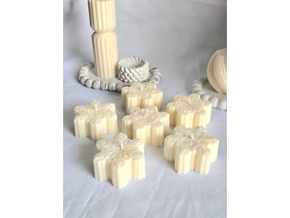 Dekorativní sójová svíčka - Vločka