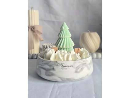 Sójová svíčka - Kouzelná zima